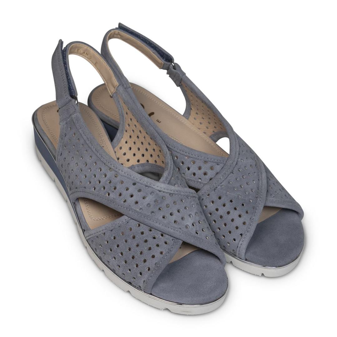 Van Dal Elan Sandals - Bluebell Suede