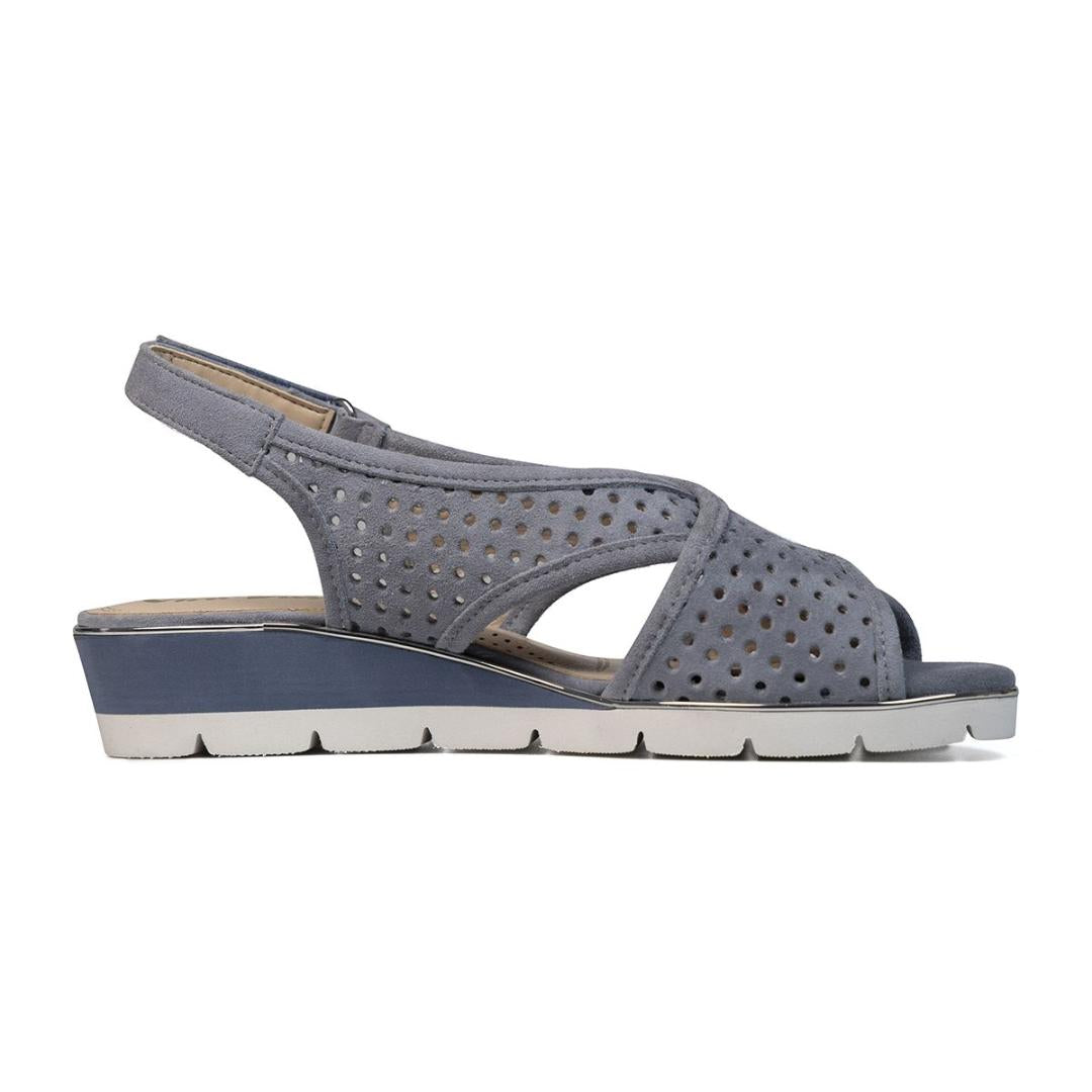 Van Dal Elan Sandals - Bluebell Suede