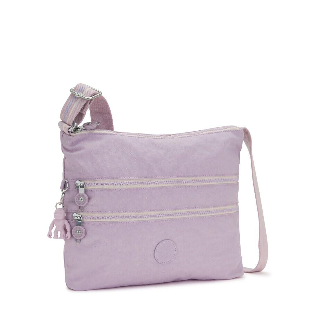 Kipling Alvar Medium Crossbody Shoulder Bag - Gentle Lilac
