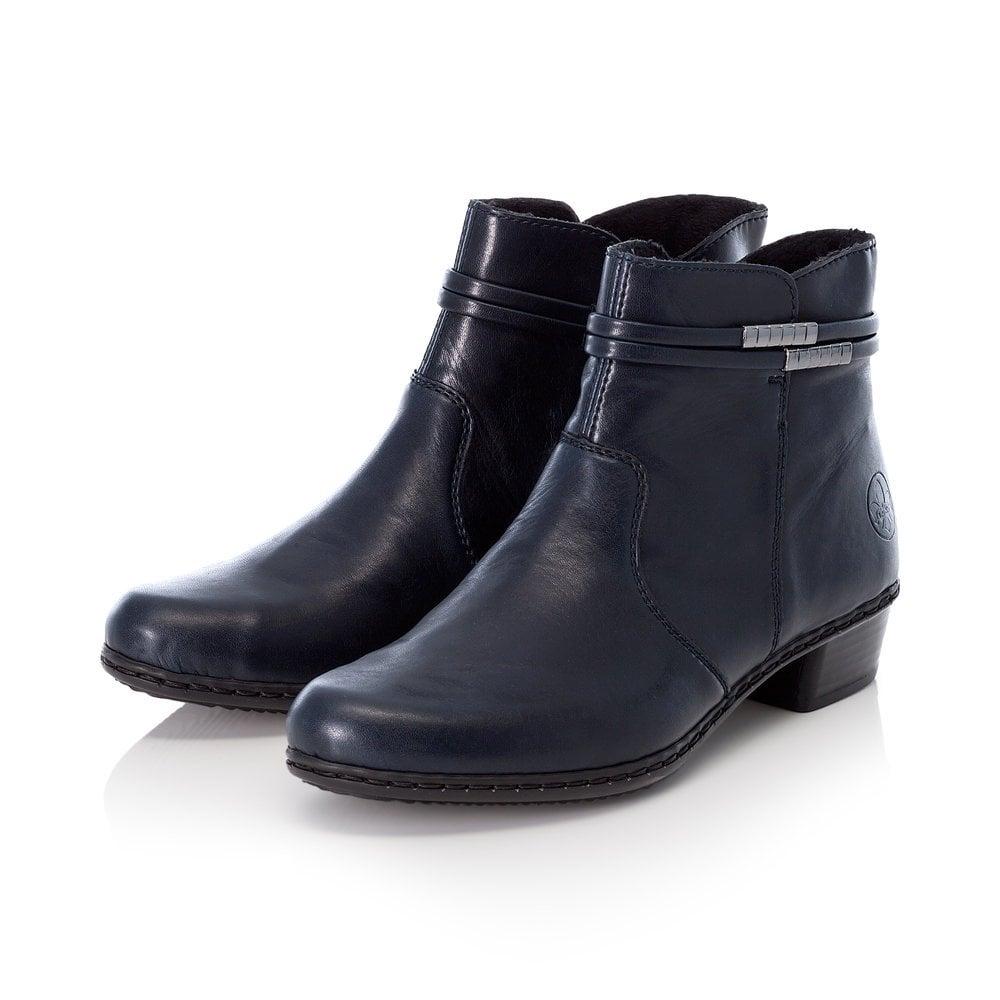 Rieker Y0781-14 Fabiola Womens Boots - Blue