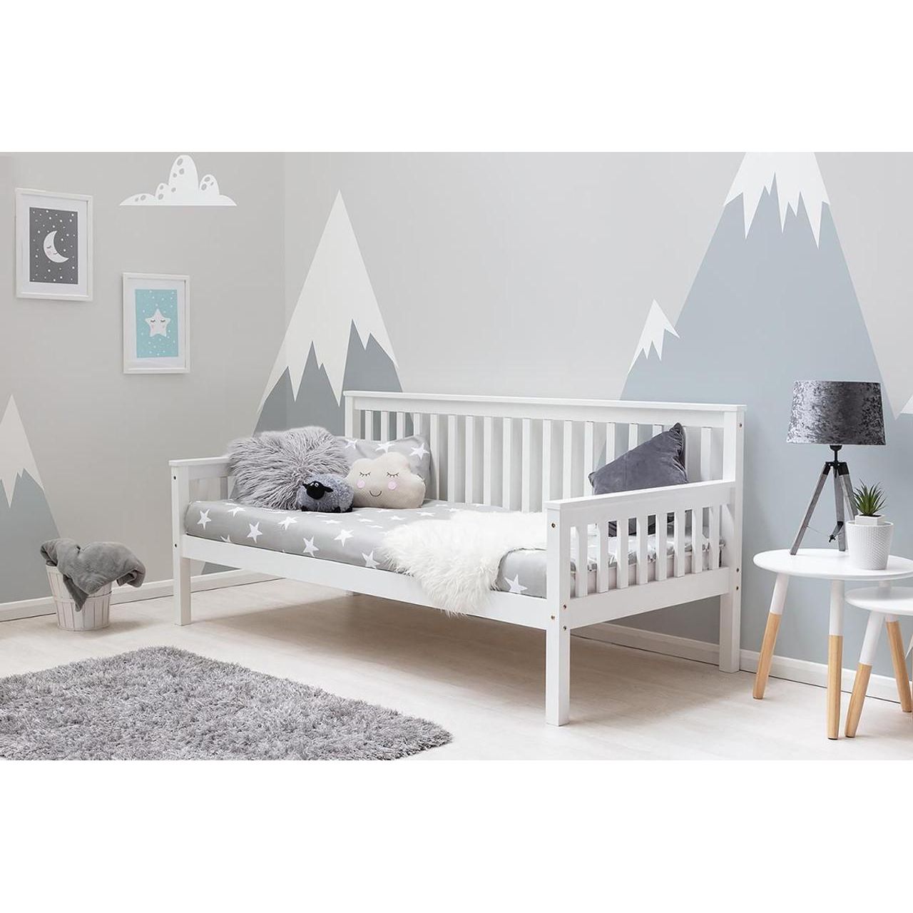 Blythe White Wooden Day Bed - Single