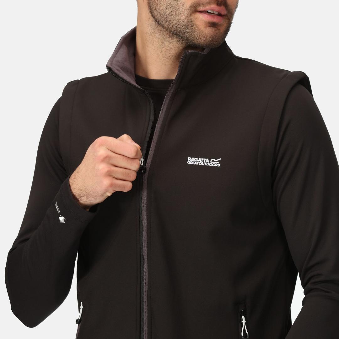 Regatta Men's Bradwell III Softshell Gilet - Black