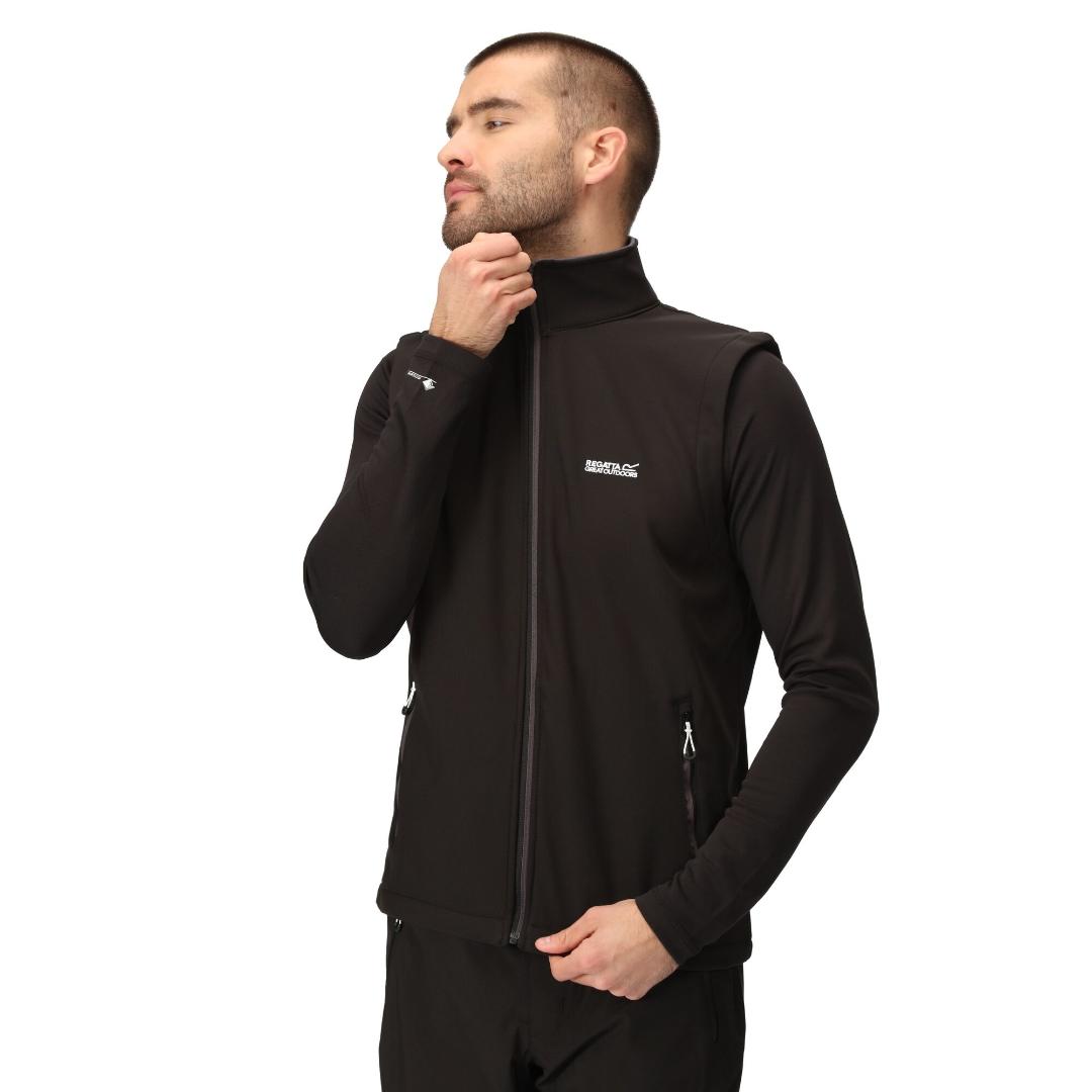 Regatta Men's Bradwell III Softshell Gilet - Black