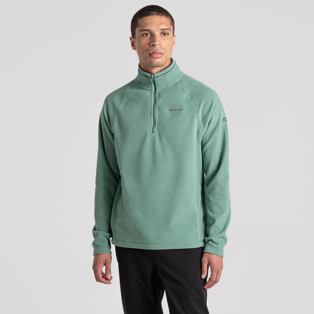 Craghoppers Men's Corey Half Zip Fleece - Sea Green