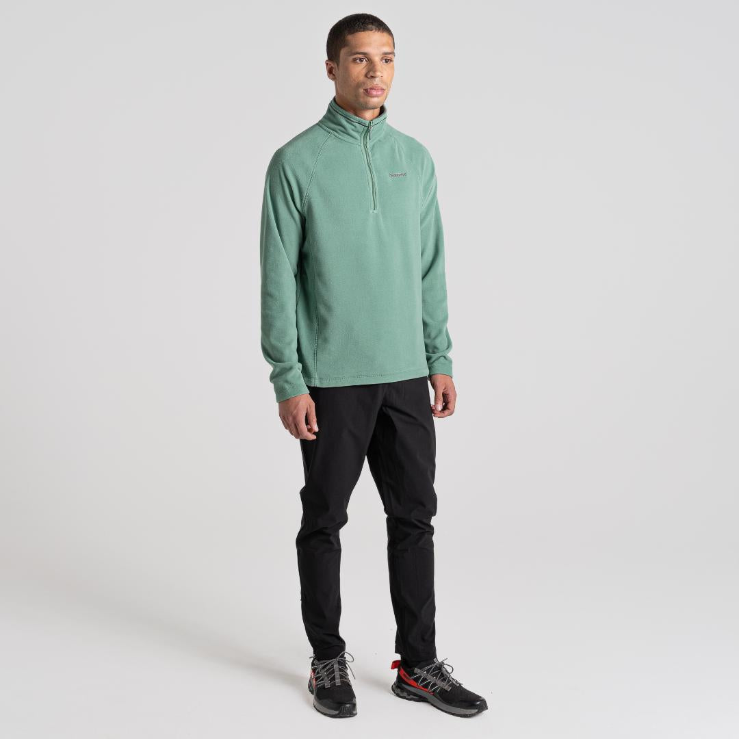 Craghoppers Men's Corey Half Zip Fleece - Sea Green