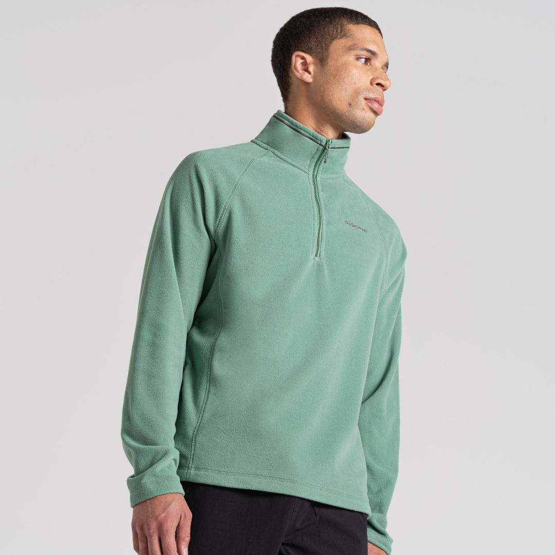 Craghoppers Men's Corey Half Zip Fleece - Sea Green