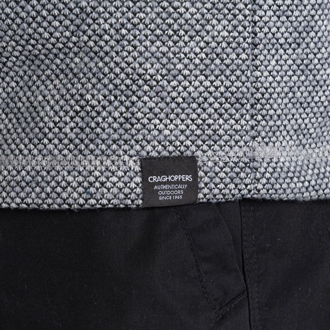 Regatta Men's Rubeus Half Zip Fleece - Soft Grey Marl/Black Pepper