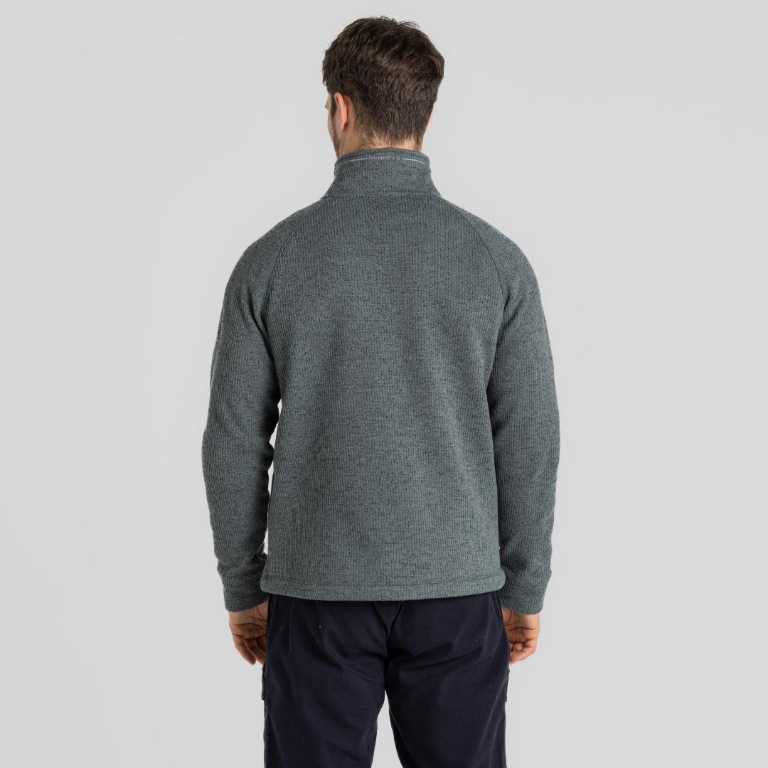 Craghoppers Men's Wole Half Zip Fleece - Balsam Green Marl