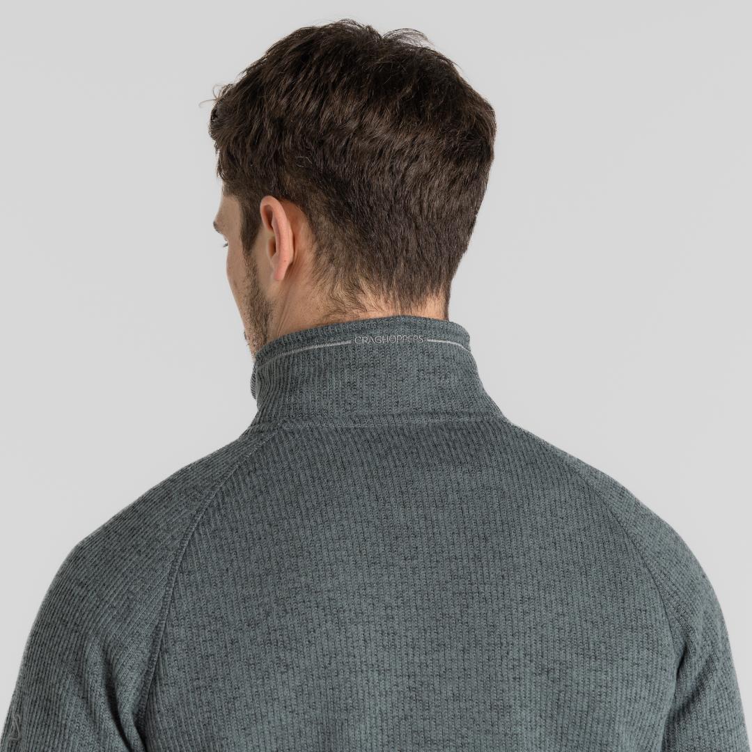 Craghoppers Men's Wole Half Zip Fleece - Balsam Green Marl