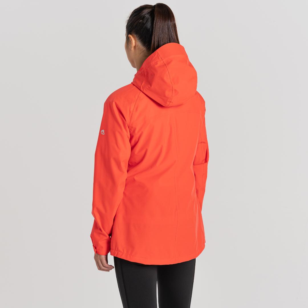 Craghoppers Women's Caldbeck Stretch Waterproof Jacket - Pomegranate
