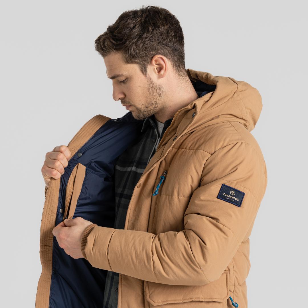 Craghoppers Men's Burren Hooded Insulating Jacket - Boulder