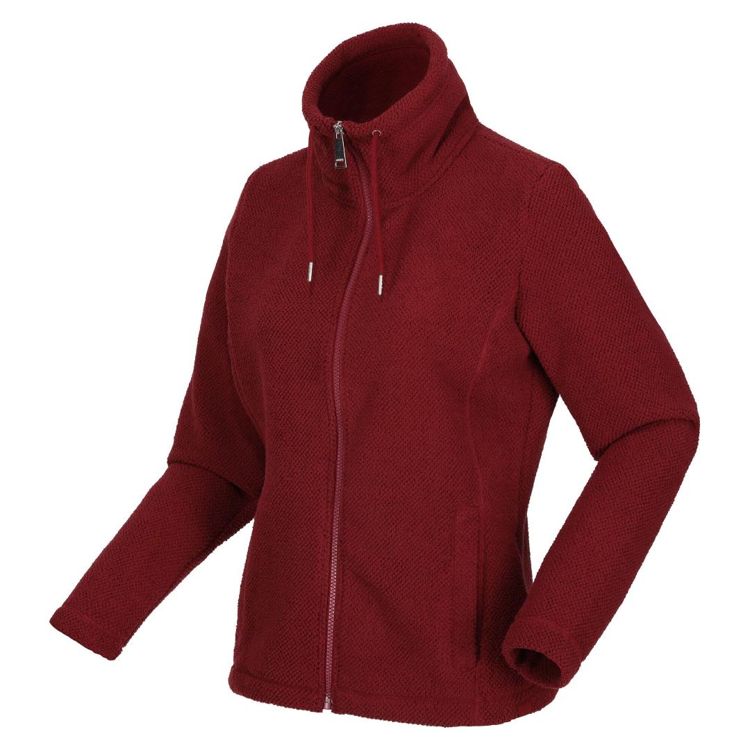 Regatta Women's Kizmitt Full Zip Jumper - Cabernet Fluffy