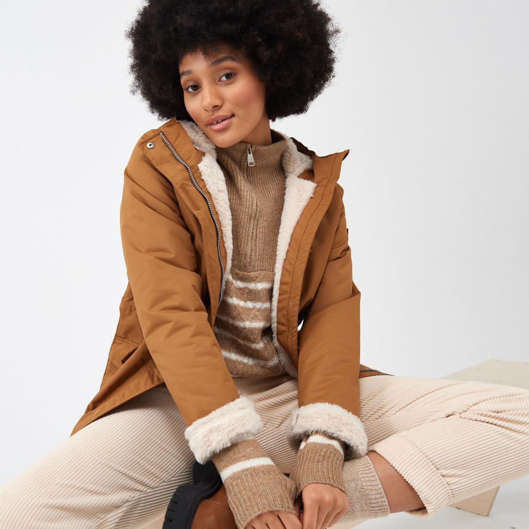 Regatta Giovanna Fletcher Collection - Romine Waterproof Parka Jacket - Rubber