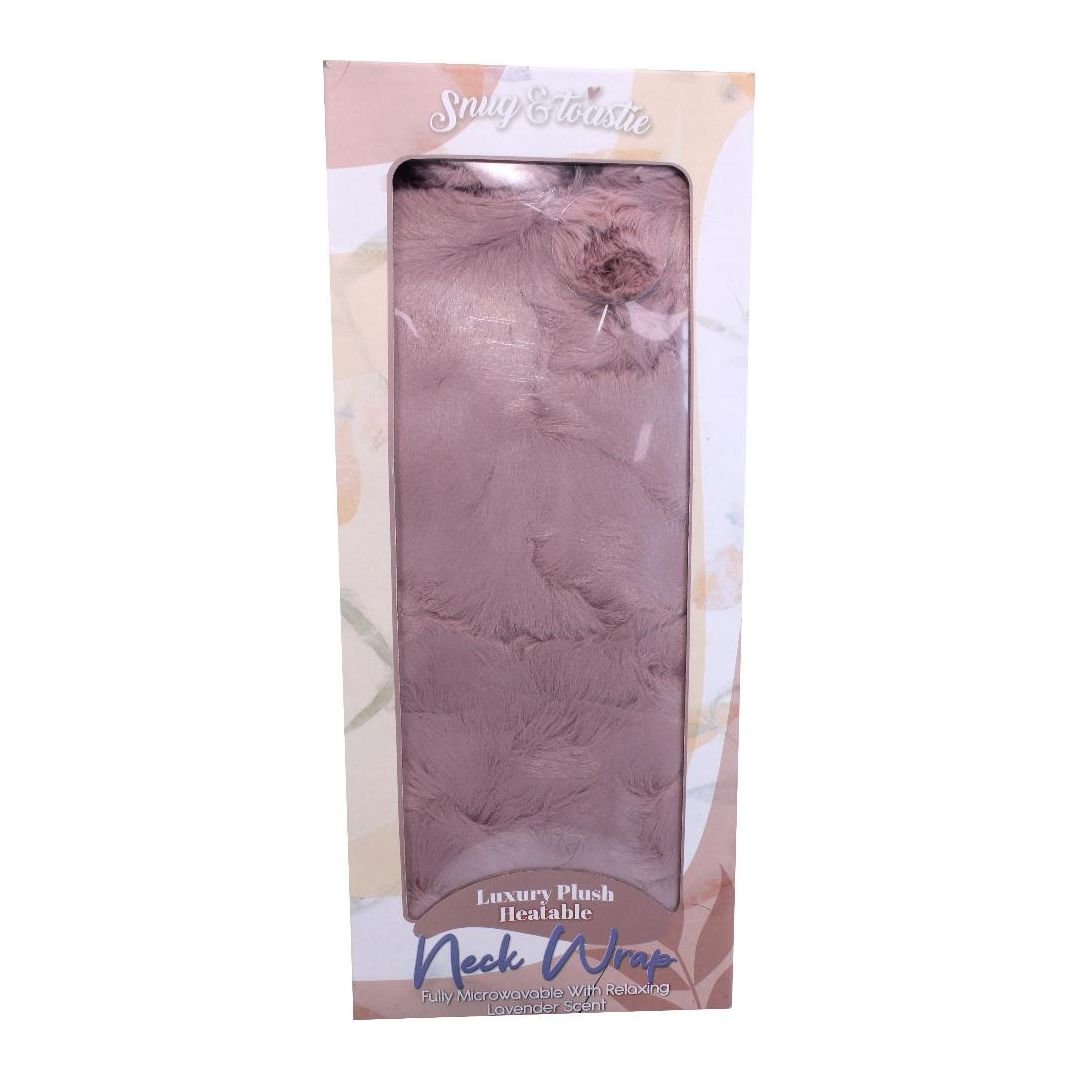 Something Special Gifts Plush Heated Neckwrap - Dusty Pink