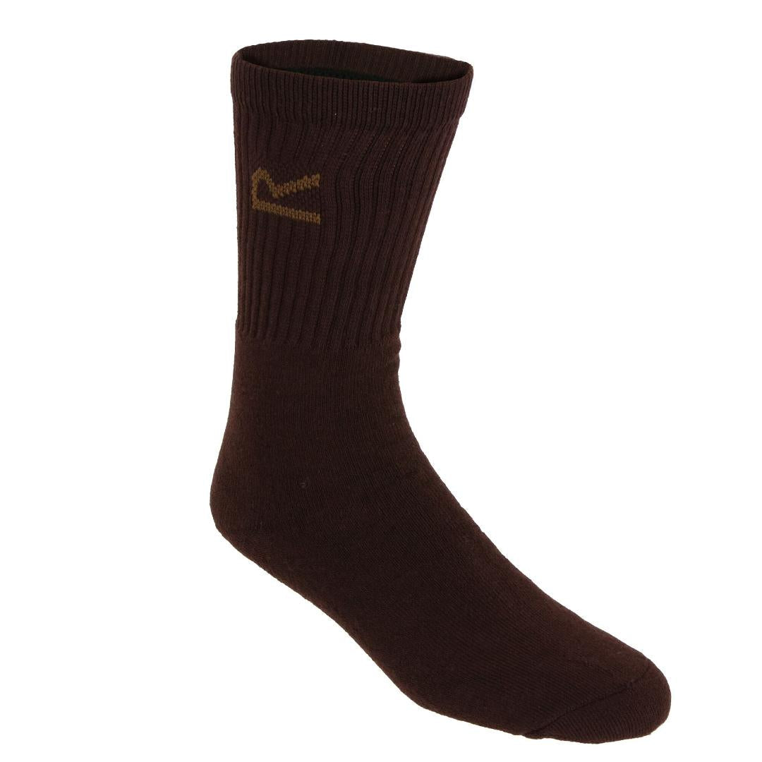 Regatta Men's 3 Pack Socks - Dark Brown Marl