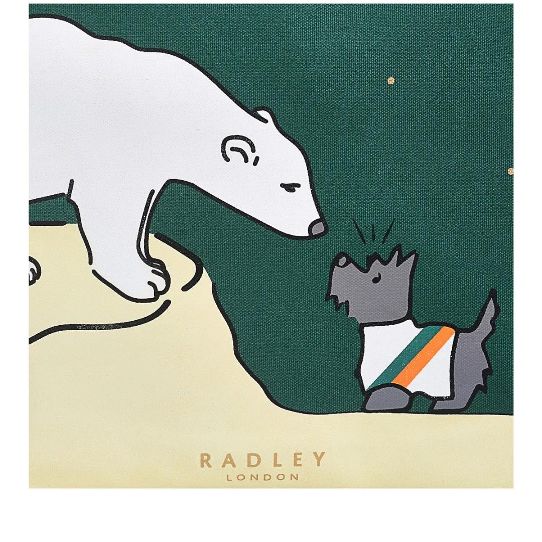 Radley Bear With Me Large Open Top Tote Bag - Alpine