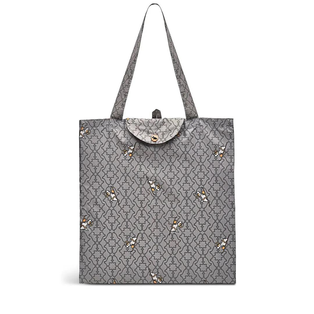 Radley Heirloom Ski Dog Responsible Foldaway Bag - Cloud Burst