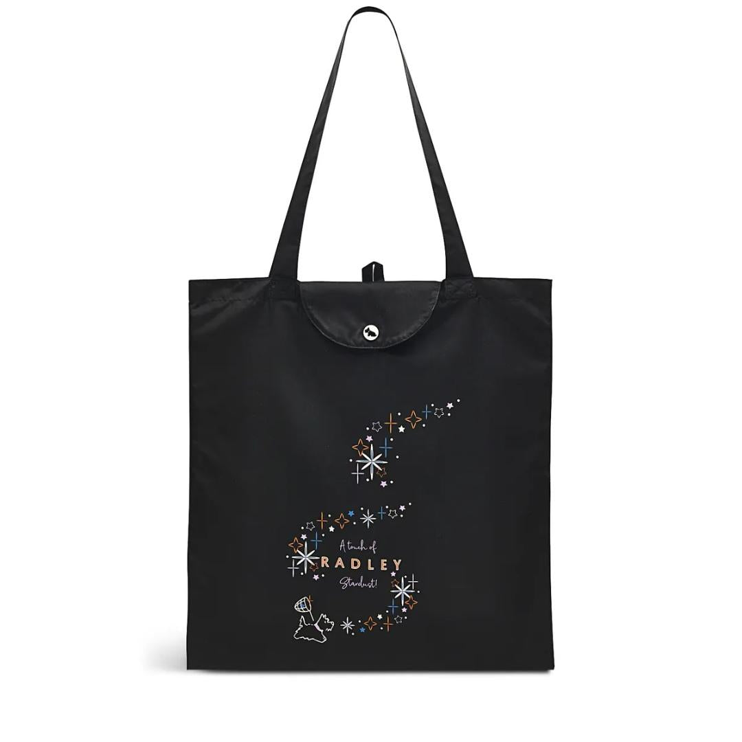 Radley Stardust Responsible Foldaway Bag - Black