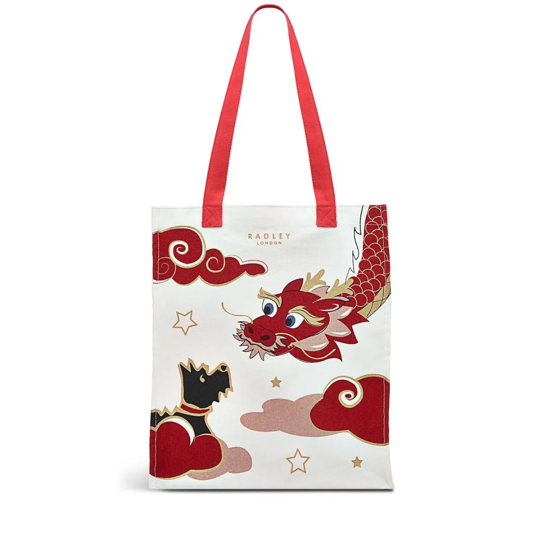 Radley Lunar New Year Medium Open Top Tote Bag - Natural