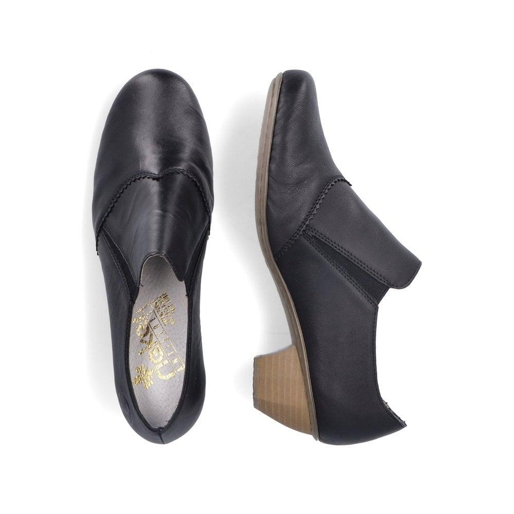 Rieker 41751-01 Mariah Womens Shoes - Black