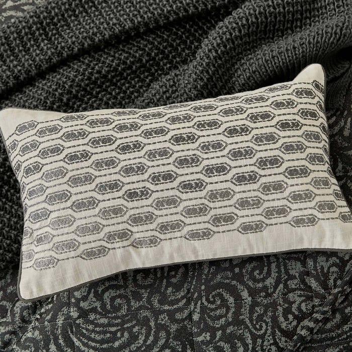 Bedeck 1951 Nura Knitted Throw - Charcoal