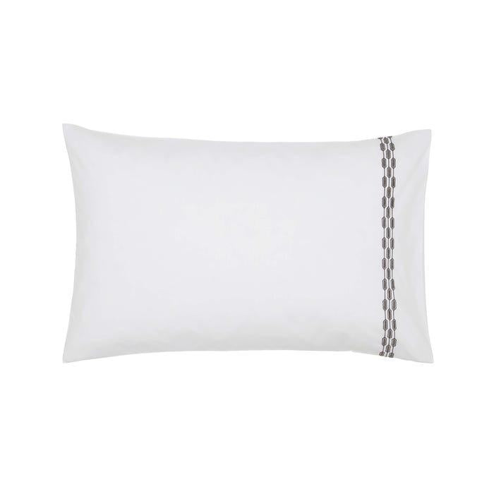 Bedeck 1951 Nura Standard Pillowcase - Charcoal