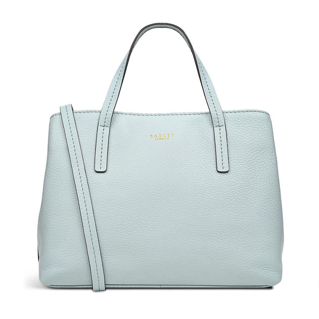 Radley Dukes Place Medium Ziptop Grab Bag - Seafoam