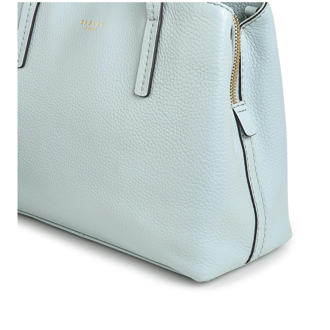 Radley Dukes Place Medium Ziptop Grab Bag - Seafoam