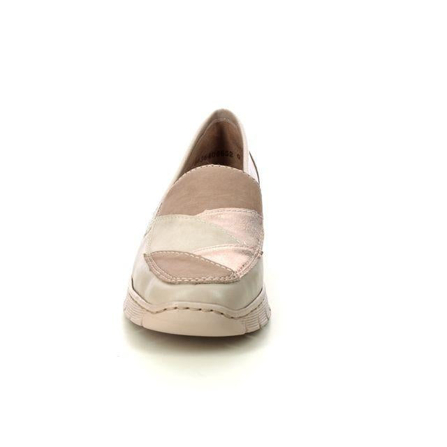 Rieker 53785-60 Doris Womens Shoes - Beige