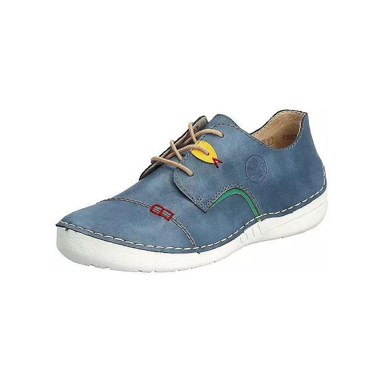 Rieker 52528-14 Angela Womens Shoes - Blue