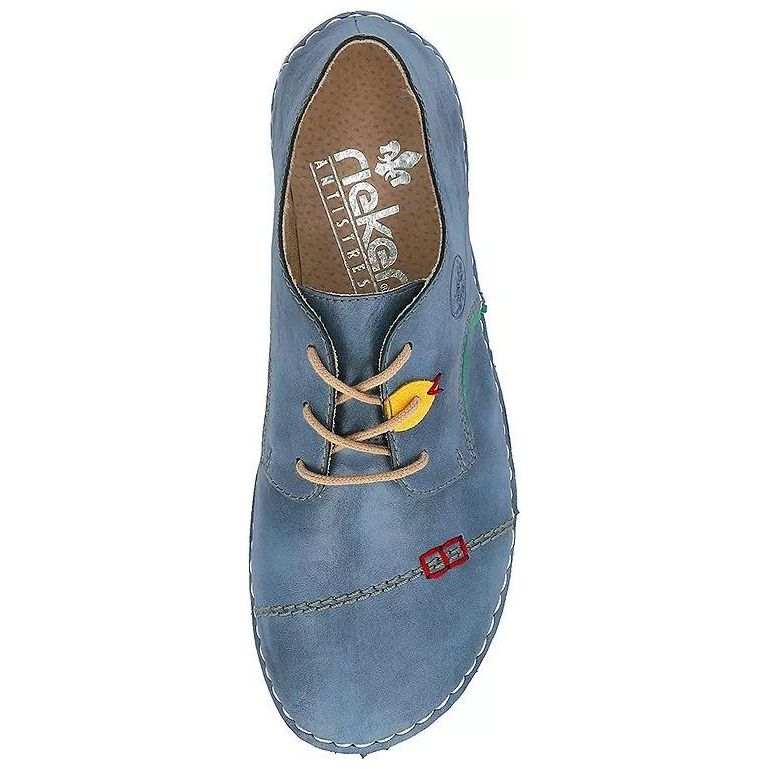 Rieker 52528-14 Angela Womens Shoes - Blue