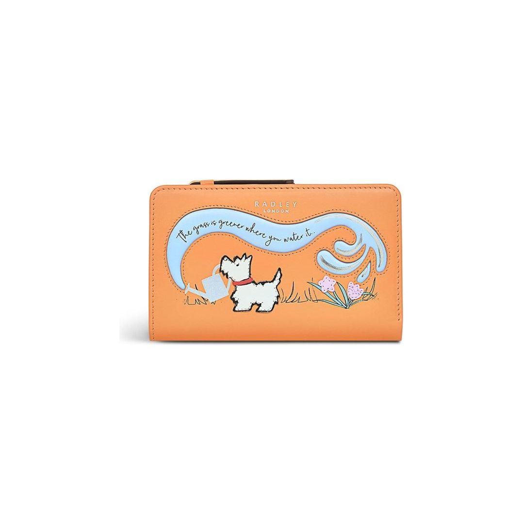 Radley The Grass Is Greener Medium Bifold Purse - Apricot