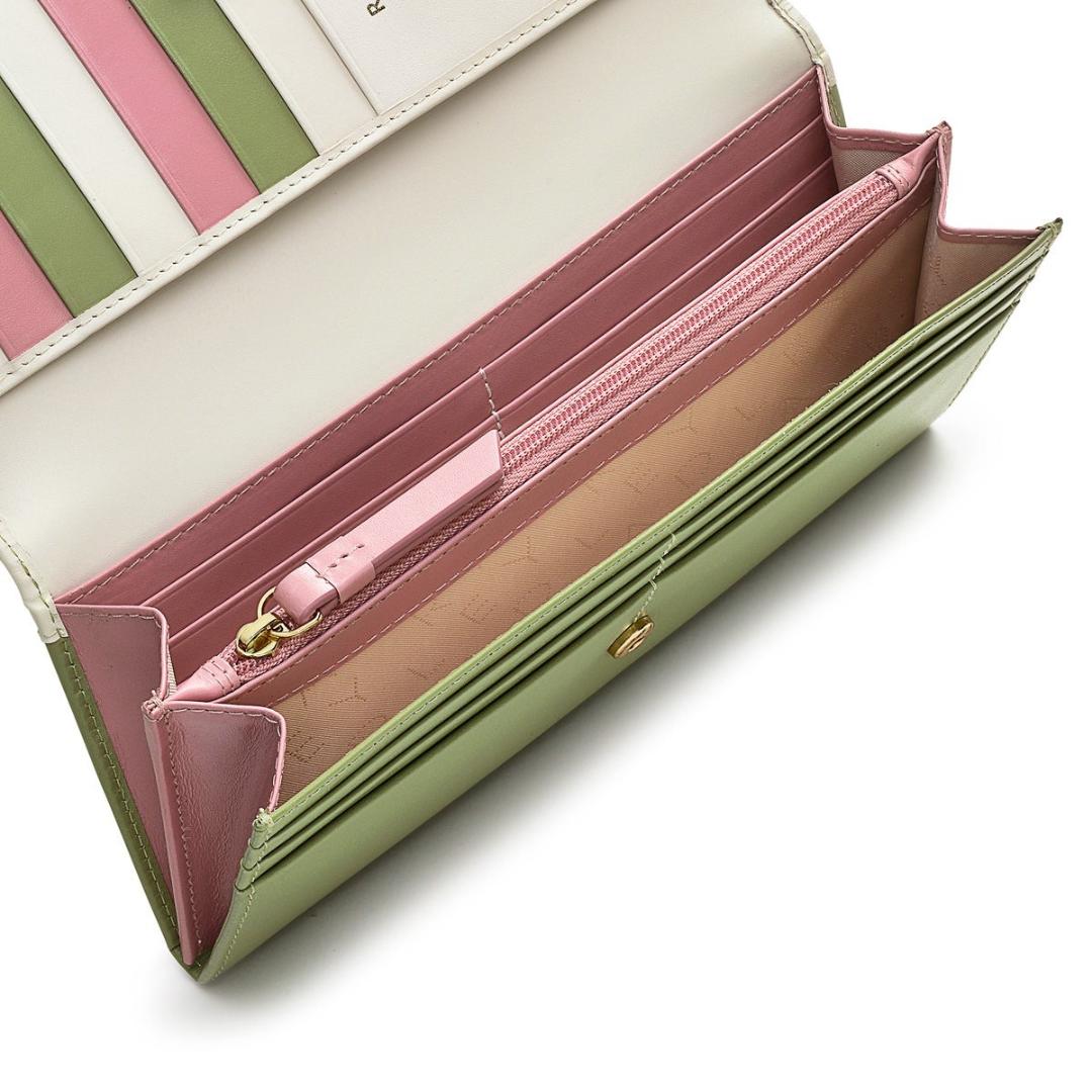 Radley The RHS Collection SS24 Large Flapover Matinee Purse - Chalk