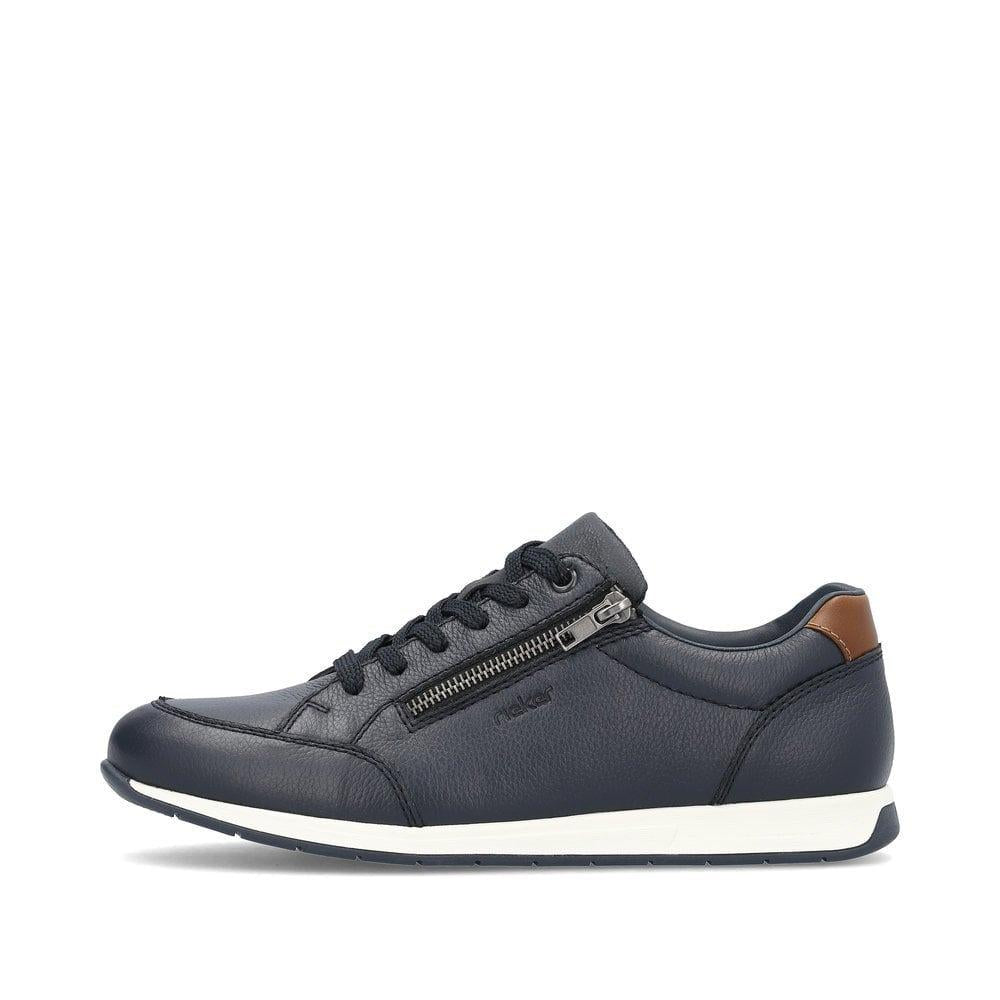 Rieker Titus Mens Shoes - Blue