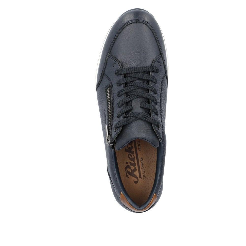 Rieker Titus Mens Shoes - Blue