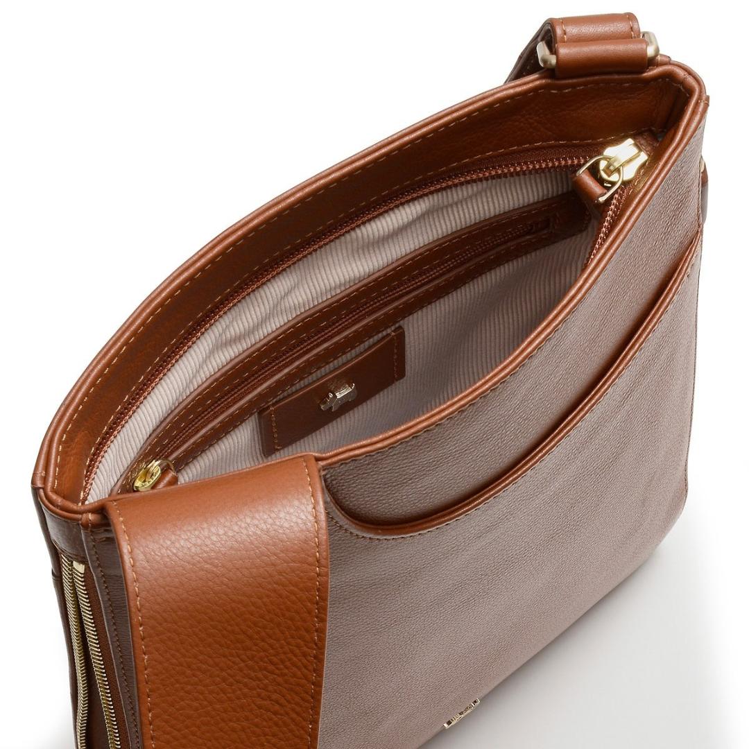 Radley Pockets Medium Zip Around Crossbody Bag - Tortoise