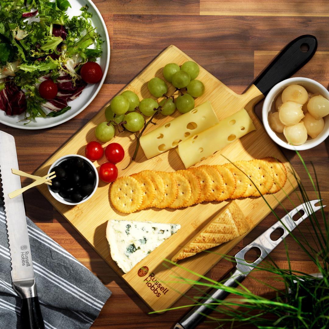 Russell Hobbs Opulence Chopping and Serving Board, Bamboo