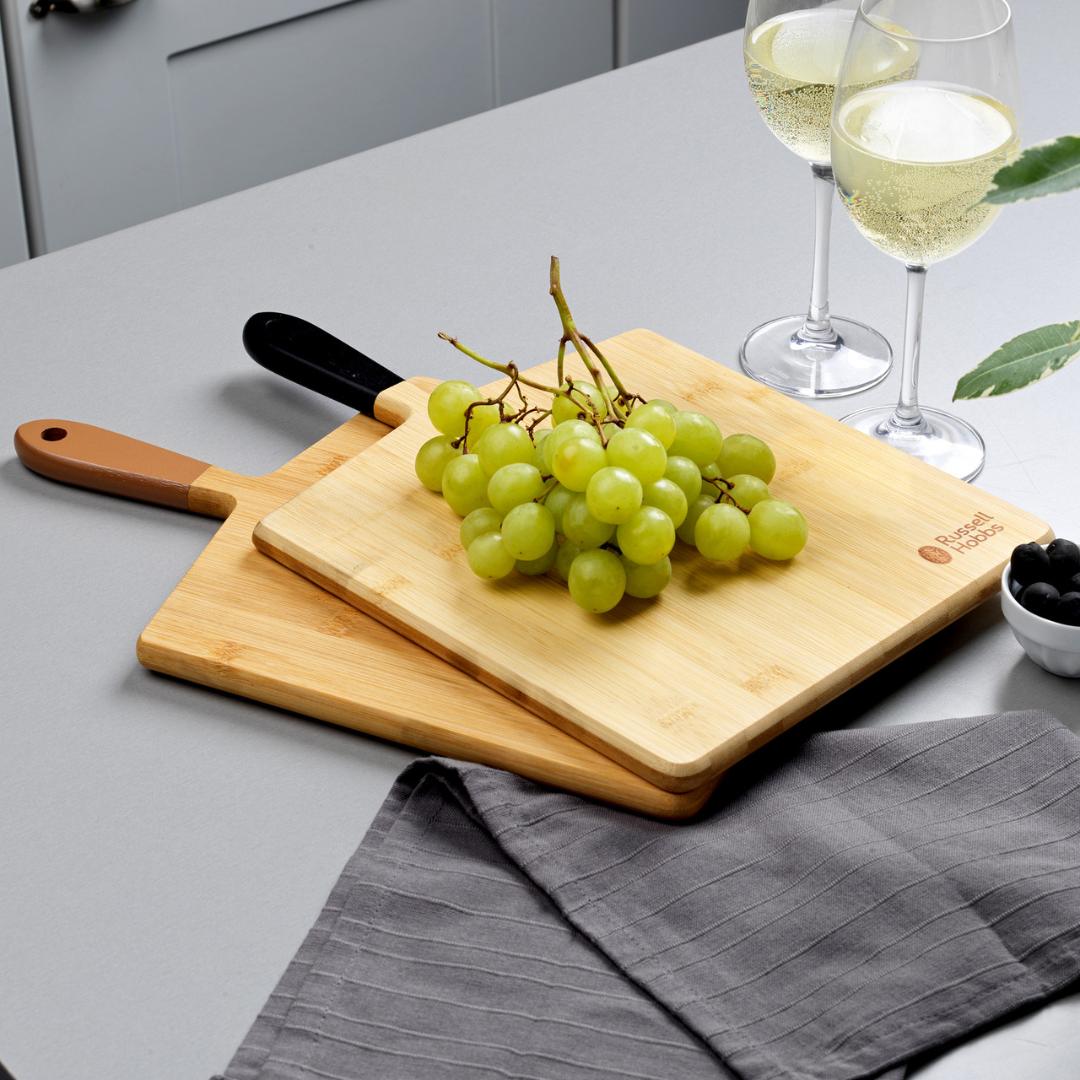 Russell Hobbs Opulence Chopping and Serving Board, Bamboo
