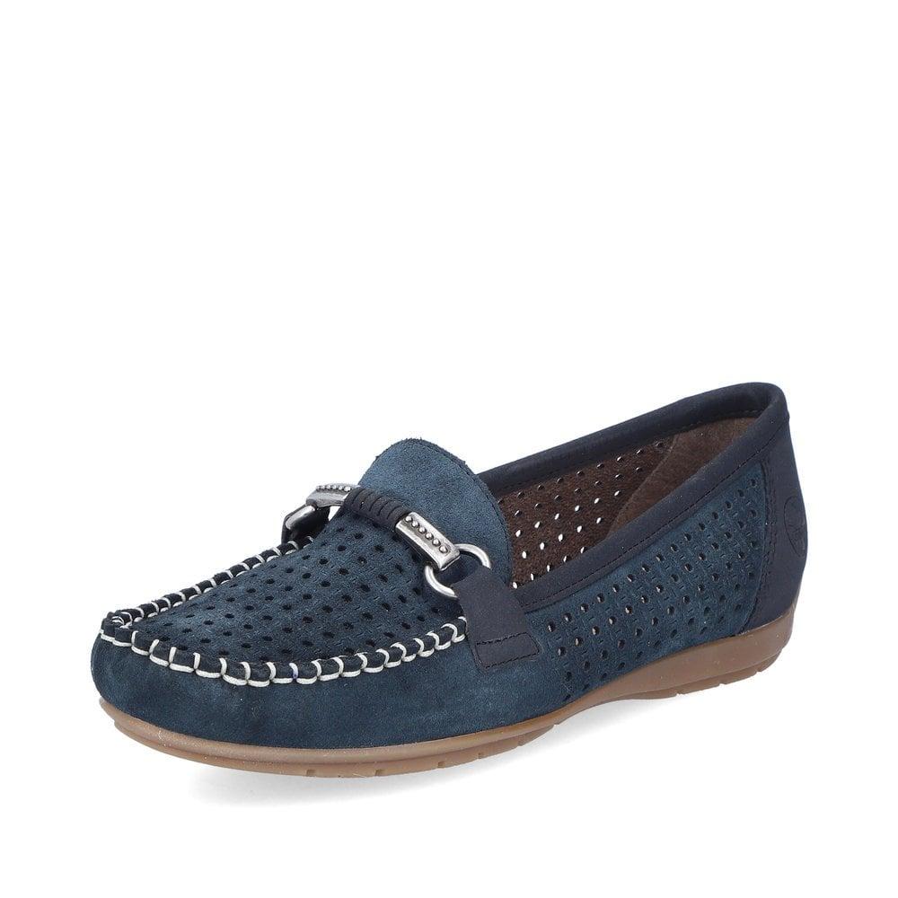Rieker 40253-14 Wendelin Womens Shoes - Blue