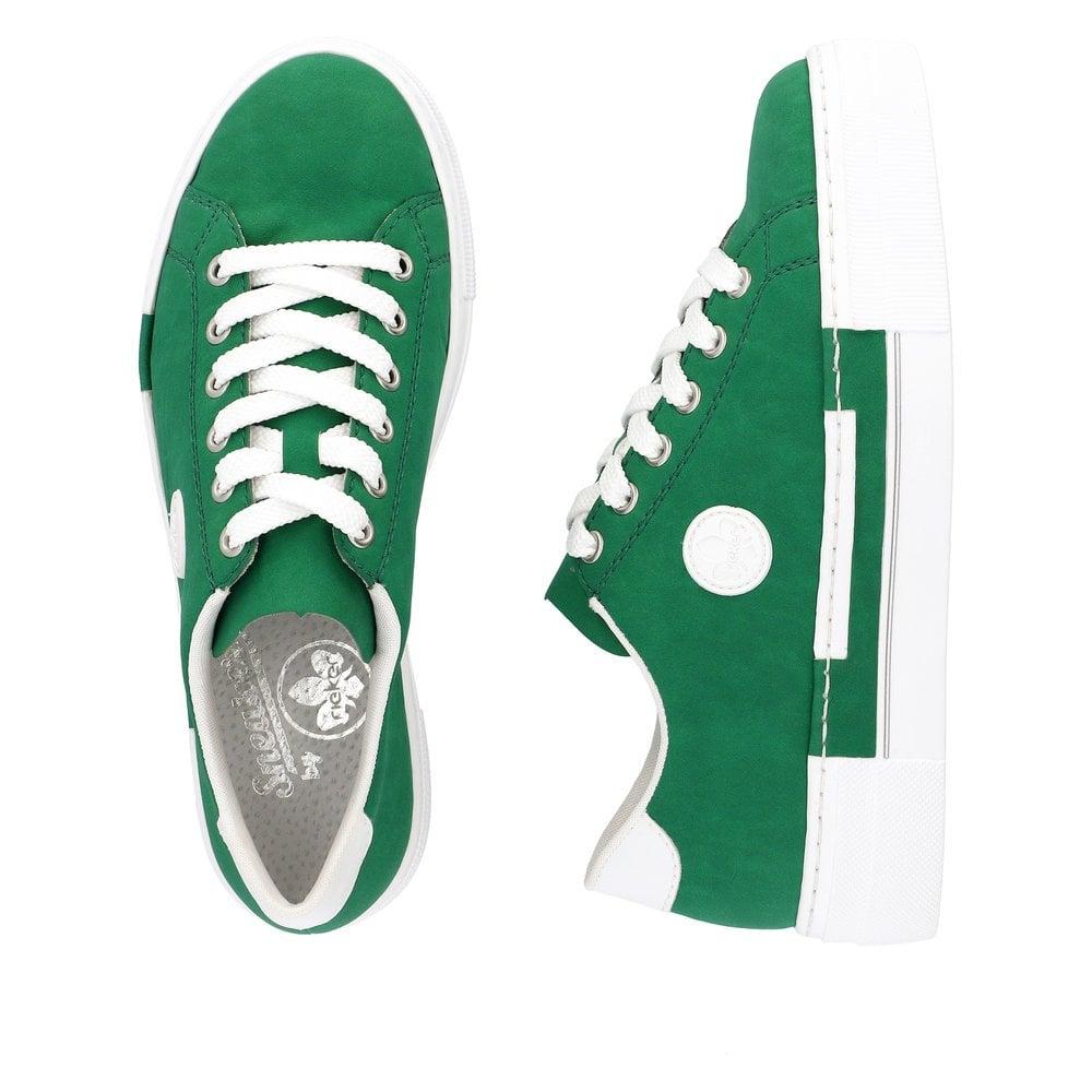 Rieker N49W1-52 Enya Womens Shoes - Green