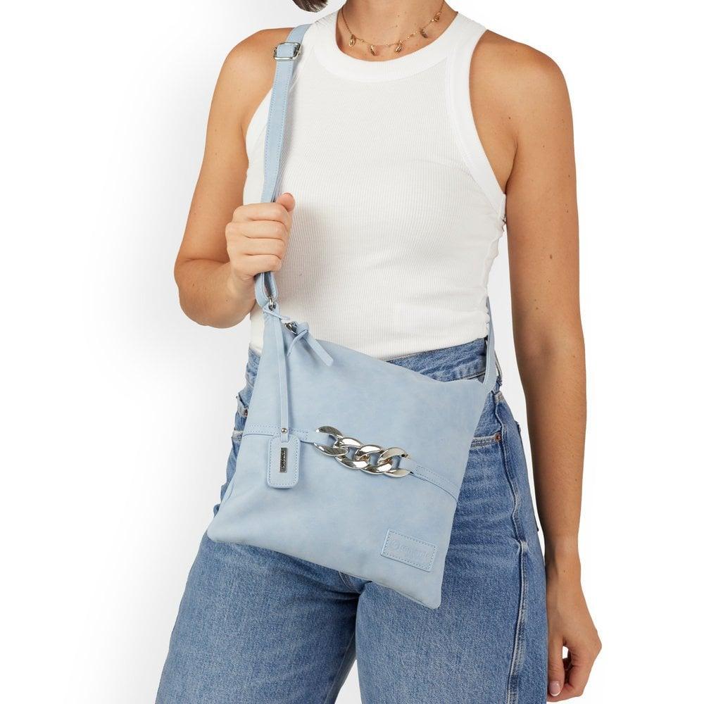 Rieker Remonte Q0626-12 Zipper Bag - Blue