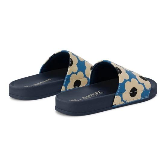 Regatta Orla Kiely Slide - Blue Sixties Daisy