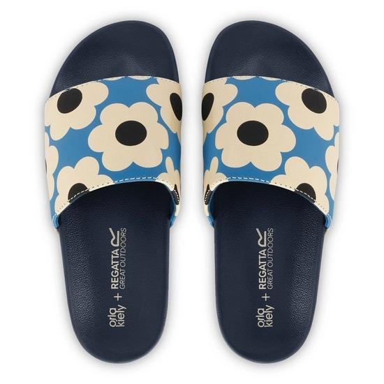 Regatta Orla Kiely Slide - Blue Sixties Daisy