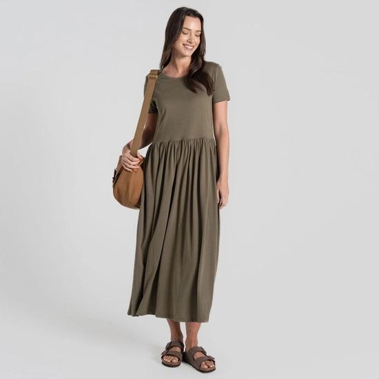 Craghoppers Ember Longline Dress - Wild Olive