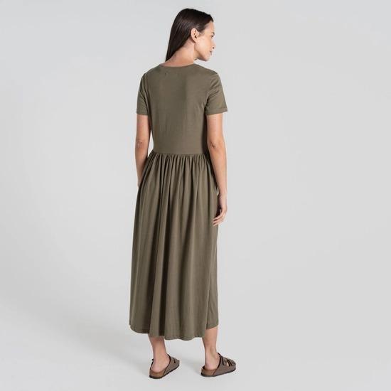 Craghoppers Ember Longline Dress - Wild Olive