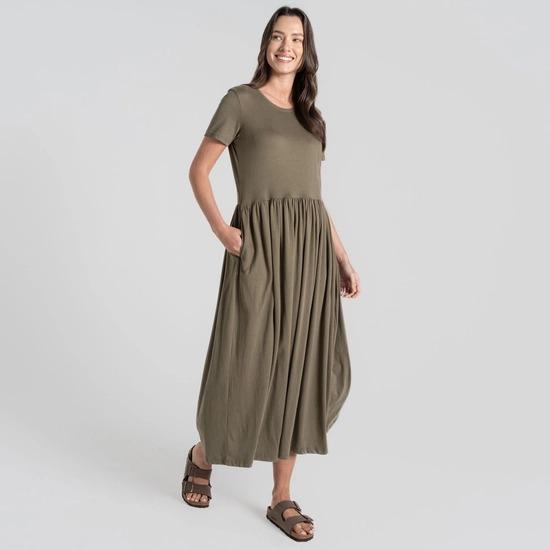 Craghoppers Ember Longline Dress - Wild Olive