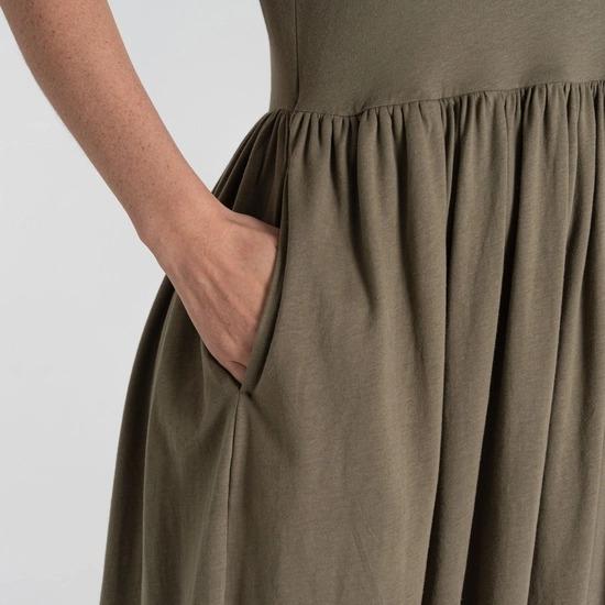 Craghoppers Ember Longline Dress - Wild Olive