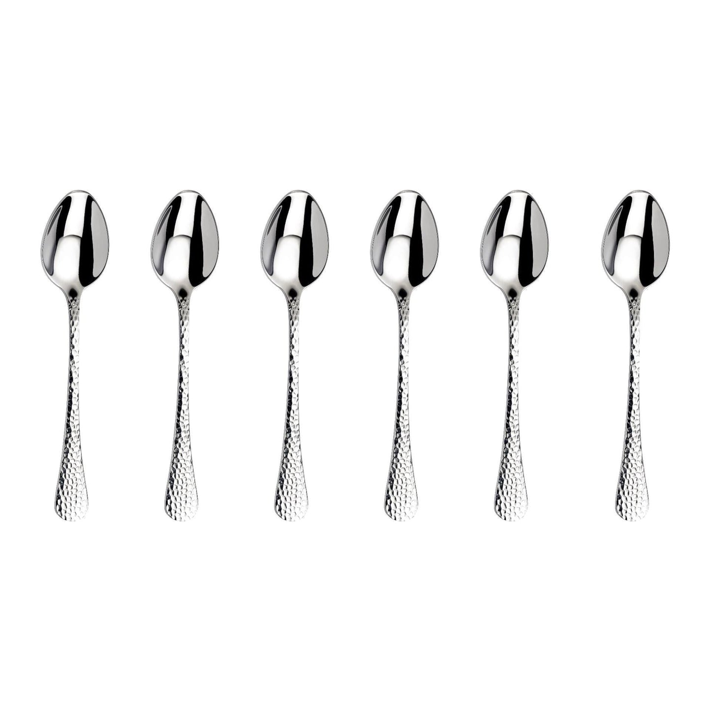 Arthur Price 'Avalon' stainless steel gift boxed set of 6 tea spoons