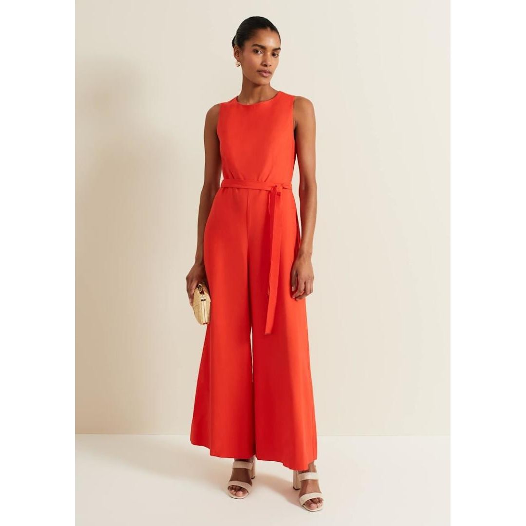 Phase Eight Marta Red Jumpsuit - Red
