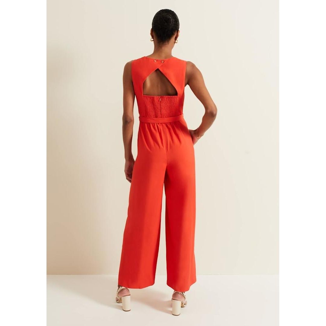 Phase Eight Marta Red Jumpsuit - Red
